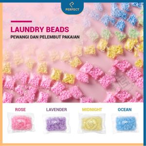 Softener Beads Sachet Pewangi Pakaian Deterjen Pelembut Baju Laundry Gel Ball Butiran Manik Pembersih Cucian