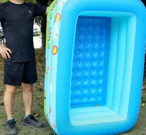 Kolamrenang Anak Besar Murah Jumbo 1.5m Kolam Renang Anak Petak Karet 150cm 120cm Dasar Gelembung Playground Bahan Tebal Ukuran Besar Tinggi Kolam Renang Swimming Pool Kolam Renang Bayi /kolam Renang Anak free pompa