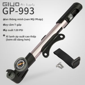 Giyo | Bơm Khí Mini Thông Minh Có Van