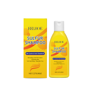 EELHOE | EELHOE Sulfur Shampoo Oil Control Moisturizing Hair Cleaning Anti Hair Loss Prevention Shiny Refreshing Anti-Dandruff Shampoo
