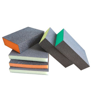KINGXINJX | Furniture Sanding Rust Removal Paint Polishing Sponge Sanding Block