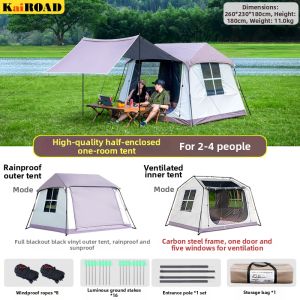 BroadField | Automatic Quick Open 2-in-1 Tent Sunscreen