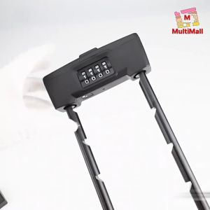 Stainless Steel Lock | Lock | Lock for Gate | Lock for Bike | Lock for Motorcycle | Motor Cycle Lock Anti Theft| 4 Number Lock | Stainless Steel Gate Lock | Number Lock for Bicycle | Number Lock For Gate | Number Lock for Motorcycle