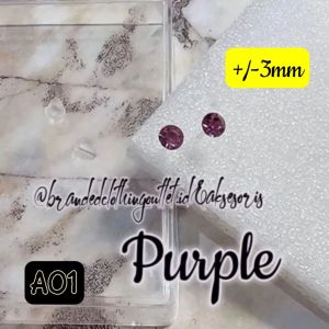 (1 PASANG) ANTING TUSUK PERMATA WARNA 3MM-8MM / ANTING MATA KRISTAL SIMPEL VINTAGE / GIWANG TINDIK KRISTAL ELEGAN / CRYSTAL GW322532