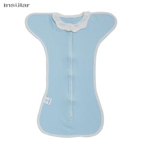 Newborn Baby Sleeping Bag Raised Hand Anti-shock Cotton Sleepsack Baby Swaddle Blanket Anti Startle JumpItems Blanket Baby Item