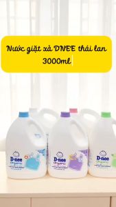 Nước giặt quần áo em bé Dnee 3000ml/1400ml an toàn Chính hãng tem đại thịnh