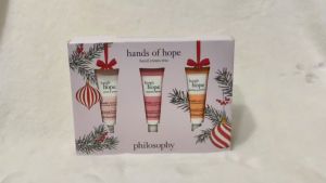 Philosophy Hands of Hope Hand Cream Trio - Fruity Fragrance Long Lasting Moisture Fast-absorbing Formula 3-PC Gift Set
