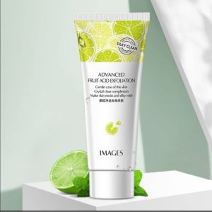 Skinvise IMAGES Advanced Fruit Acid Exfoliating Gel Face Scrub Body Scrub Deep Cleansing Peeling Gel Remove Dead Skin Blackhead Oil Control Gentle Gel