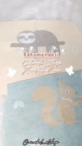 BOSSLU Celemek Bayi Karakter Lucu Slabber Bayi Anti Air Dan Anti Makanan Baju bayi Kotor