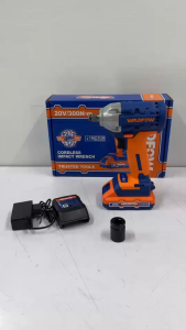 WADFOW บล็อกกระแทกไร้สาย กำลัง 20V ขนาด 1/2 นิ้ว แรงบิดสูงสุด 300 N.m รุ่น WCD15121