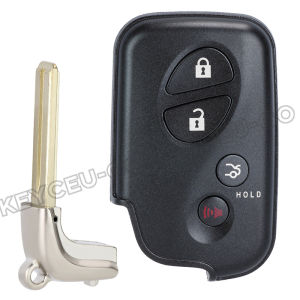 KEYECU 271451-0310 HYQ14AAB 312MHz Proximity Smart Remote Start Key Fob for Lexus LS GS IS 2006 2007 2008 2009 2010 2011 2012