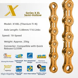 KMC | High-speed Multi-Color Plated Bicycle Chain
