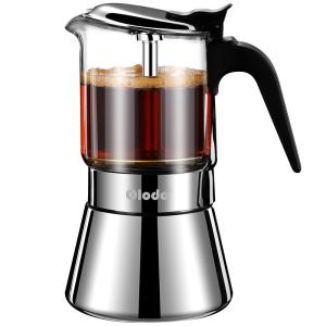 Olodo | Double Valve Moka Pot Home Portable Coffee Maker