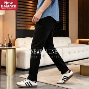 NEW BOLUNE | Slim Stretchy Mens Cropped Tencel Jeans