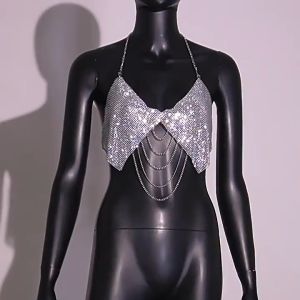 บราโซ่โลหะประดับเพชร ดีไซน์หรู เซ็กซี่ รุ่น XY3487