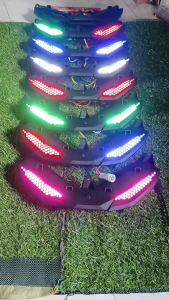 Demi lưới Exciter 150 làm hoàn chỉnh có đèn zắc cắm như zin.