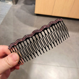 Iron Hair Comb Insert Comb for Updo K-style Elegance Minimalist Rhinestone Shredded Hairpin Hair Clip Top Clip Clip Hairware Adult