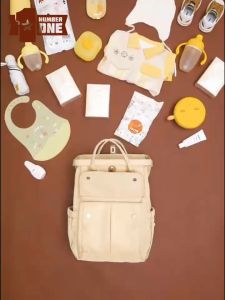 MOMMY BAG 2024 KHÁI NIỆM MỚIBALO BỈM SỮA 1 PHÍM ĐÓNG MỞ KHÔNG CHẤT HUỲNH QUANG ĐẸP NHẸ SỨC CHỨA LỚN