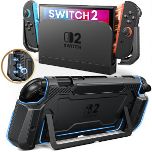 Dinofire Protective Cover For Switch 2 Upgraded Pop-up Design Protective Case Ergonomic Comfort PC Material