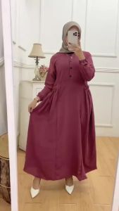 GAMIS CRINGKLE CHIKA GAMIS JUMBO CRINGKLE CHIKA LD 110CM
