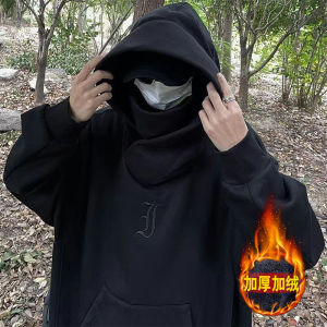 Áo Khoác Gió Dày Có Mũ Trùm Đầu Cho Nam Áo Nỉ Dày Thoải Mái Phong Cách Mỹ Chống Mài Mòn Chống Khuẩn Chống Nhăn Mùa Thu Đông