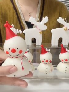 SG Merry Christmas gifts bagsChristmas tree scented candles party scene layout table decorations Christmas decorations