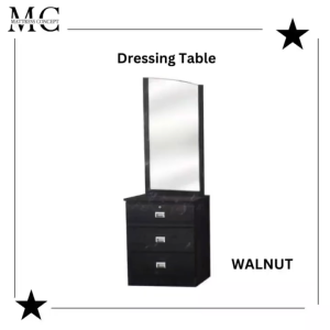 【LOCAL SELLER】AIRO WALNUT DRESSING TABLE ( FREE DELIVER & INSTTALLION)