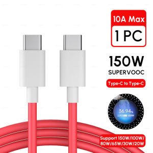 Original OnePlus 13 12 11 10 Cable Type C to USB PD Cord 150W 100W 80W Supervooc Charge For OPPO Reno 14 Realme One Plus Nord 5