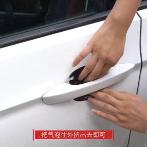 Car Logo TPU Carbon fiber Car Door Handle Bowl anti scratch PROTON PERODUA TOYOTA HONDA NISSAN KIA MAZDA ALZA ATIVA AXIA ARUZ MYVI BEZZA SAGA PERSONA IRIZ EXORA
