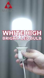 Fyseus by Mitsushi T-Bubble 5W/9W/13W/18W/28W/38W/48W LED Bulb Lamps WHITE LIGHT E27 Energysaving Bulb Ultralight High Brightness