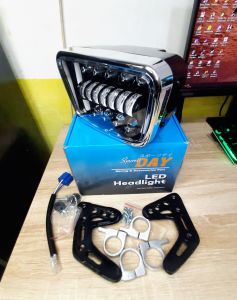 Reflektor Daymeker 16LED lis chrom RX KING NEW OVAL set breket copy bpro