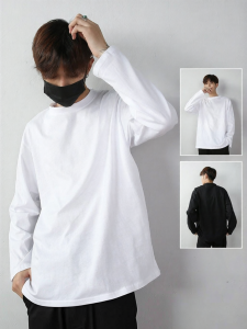 JEENSYIU | Áo Thun Dài Tay Bằng Cotton Cao Cấp