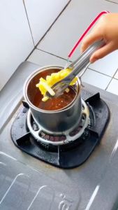 Mini Deep Fryer Set 4 in 1 Panci Multifungsit Penggorengan Rebus Stainless Saringan Capitan - ZS