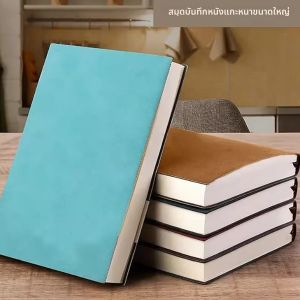 หนา A5 ธุรกิจ Pu Notepad Sheepskin นักเรียนเครื่องเขียนโน้ตบุ๊คเรียงราย Daily Planner Journal