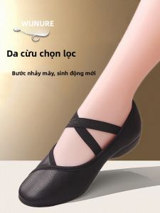 WUNUO | Womens Low Heel Dancing Shoes for Practice and Performance
