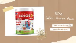 Sữa dinh dưỡng SỮA COLOS GREEN GLUDIABET - SỰ LỰA CHỌN HOÀN HẢO CHO NGƯỜI TIỂU ĐƯỜNG