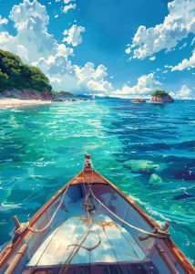 DIY Oil Painting By Numbers Kit Fresh and Healing Seaside Town Paint By Numbers Diy Numbers Painting Art On Canvas By Numbers