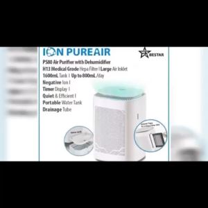 Dehumidifier ION PUREAIR Dehumidifier Air Purifier D65