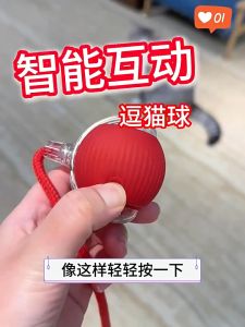 Malaysia Spot Electric Interactive Pet Toy Ball Smart Automatic Pet Toy Ball Suitable For All Pets Toy USB 宠物玩具 玩具球