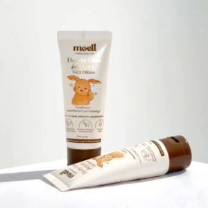Moell Face Cream 40gr Healthy Glow Barrier Face Cream - Pelembab Wajah Bayi
