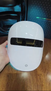 Advanced Photon Therapy Facial Mask Device 7 LED Colors Light Therapy for Face Anti-Aging & Daily Skincare Adjustable LED Face Light Treatment