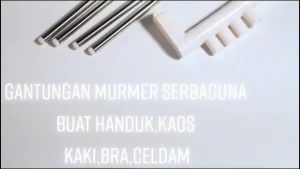 Gantungan Serbaguna 4 Tiang / Hanger Handuk Minimalis Tempel Dinding /Gantungan Tissue Dapur-Unique Home Store GANTUNGAN