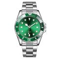 Relo Quartz Business Watches Mens Stainless Steel Band Wristwatch Men Watch. 