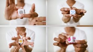 Original Fidget Cube by Antsy Labs S3 - Fidget Toy Ideal for Anti-Anxiety ADHD and Sensory Play by ZURU [Asstd Colours]