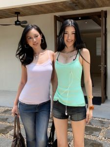 audwyn | Áo Thun Nữ Ôm Body Viền Ren