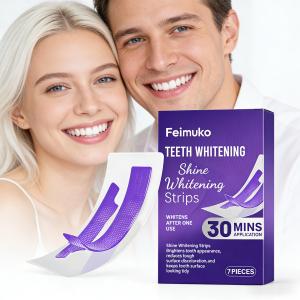 Teeth Whitening Strip Reduce Sensitivity Enamel Remove Plaque Stains Professional Tooth Brighten Painless Bleaching Dental Care
