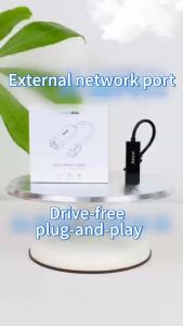 Jasoz Laptop Network Adapter USB 3.0 to Ethernet RJ45 Lan Gigabit Adapter for 100/1000 Mbps Ethernet Supports Nintendo