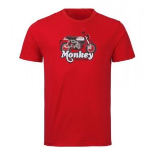 Honda | Honda Mens and Womens T-shirt Honda Monkey Summer New Motorcycle Sports Tee Racing Short-sleeved Spring Cycling Off-road Top
