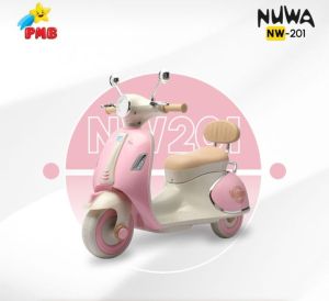 Mainan Anak Motor Aki PMB Nuwa NW201 Vespa NW 201