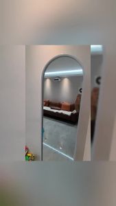 Light Luxury Rotating Dressing Mirror Home Floor Ins Style Full-Length Mirror Clothes Rack Integrated Mirror Rotating Full-Length Mirror